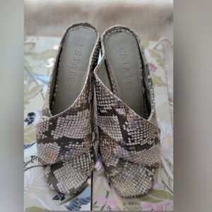 1. State Women's Snakeskin-Print Slide Sandals in Neutral Beige